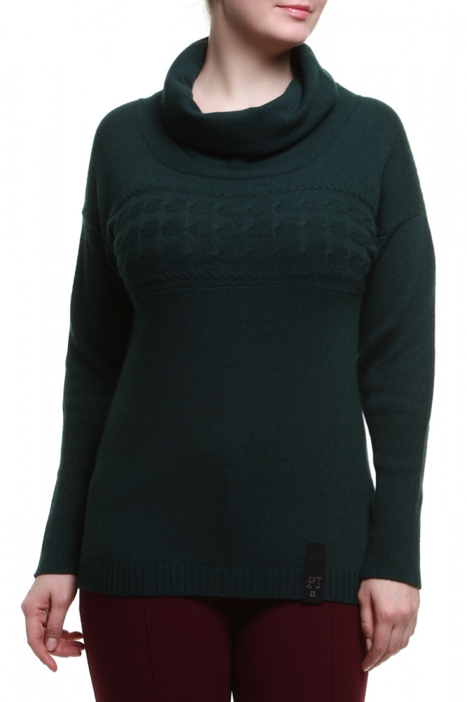 

Свитер женский Paola Joy 232805 зеленый S, 232805
