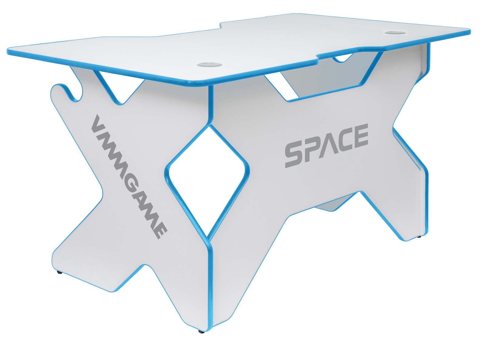 фото Игровой компьютерный стол vmmgame space light 140 blue st-3wbe