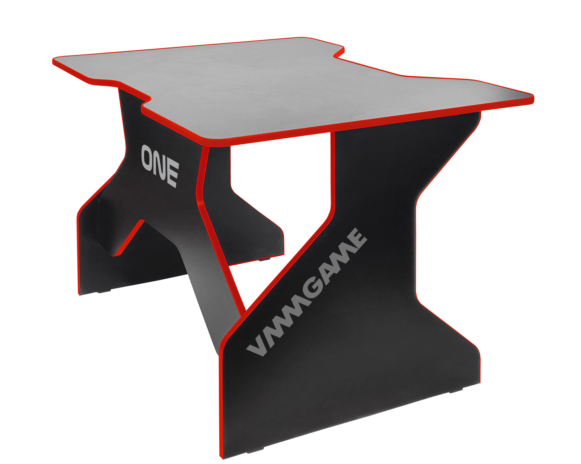 фото Игровой компьютерный стол vmmgame one dark 100 red tl-1-bkrd