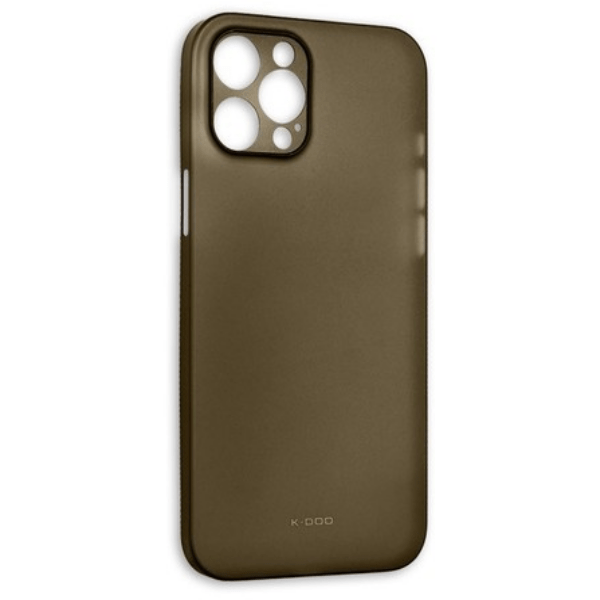 фото Чехол для iphone 12 pro max air skin k-doo, коричневый