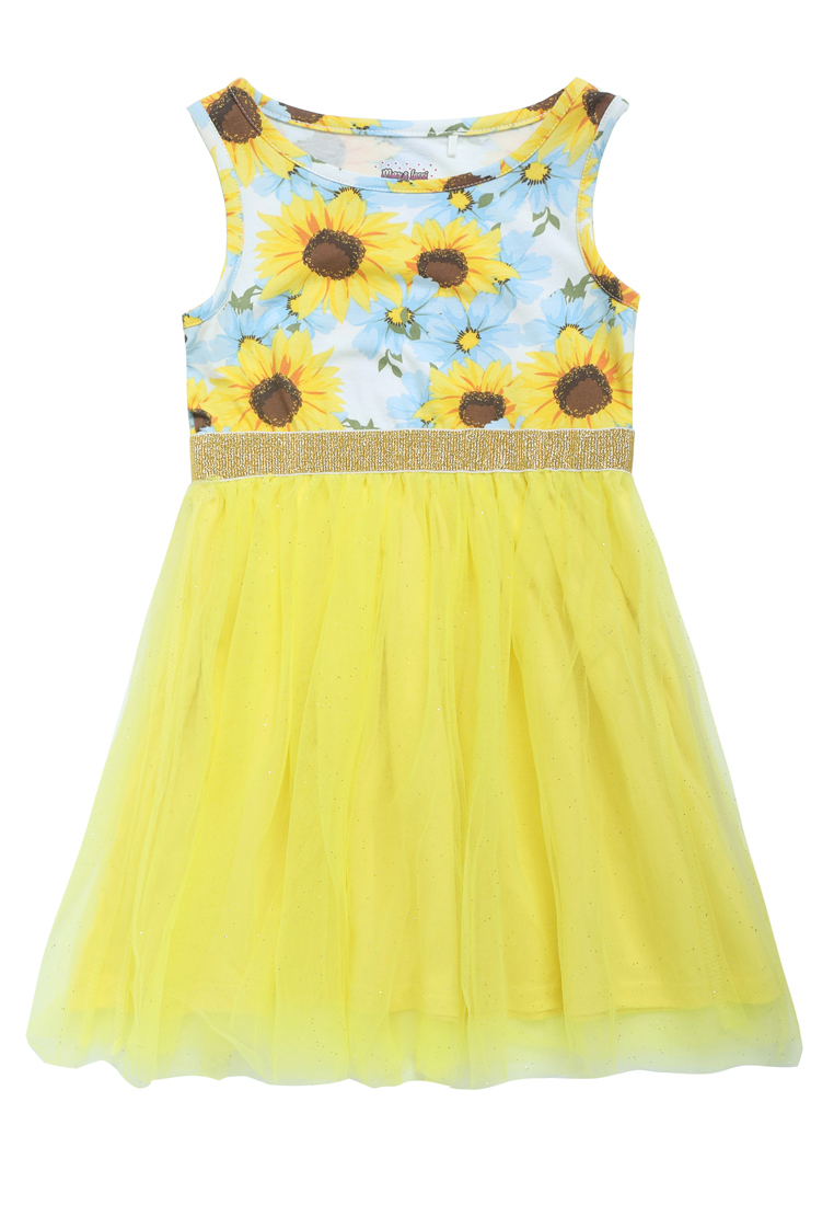 

Сарафан детский Max&Jessi SS22C43801419 цв. белый, желтый р. 98, SS22C43801419