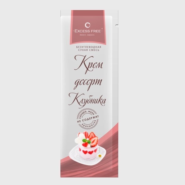 

Бескалорийный Крем-десерт Клубника" 30г