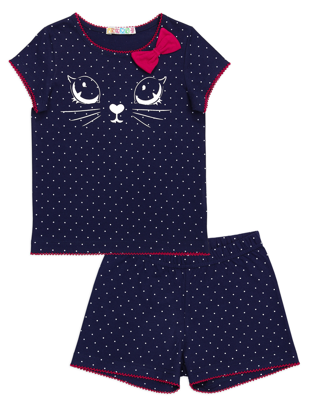 

Пижама для девочки Me&We KG219-U701-663 Синий-116, KG219-U701-663