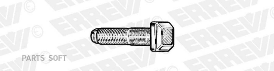 

ERREVI 729161 ER729161_болт колесный перед. 7/8 L=80/67/43 RHT \Scania 1шт