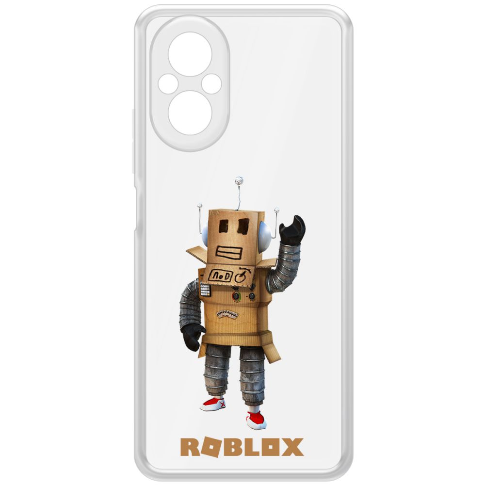 

Чехол-накладка Krutoff Clear Case Roblox-Мистер Робот для Realme C67, Прозрачный