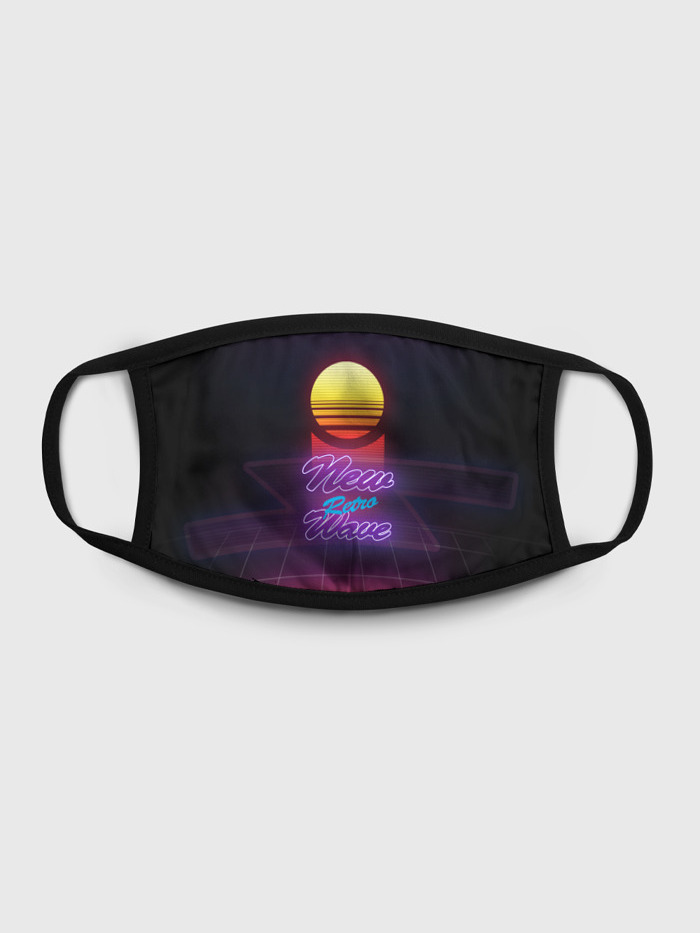 

Многоразовая маска унисекс Burnettie New Retro Wave, Разноцветный, New Retro Wave