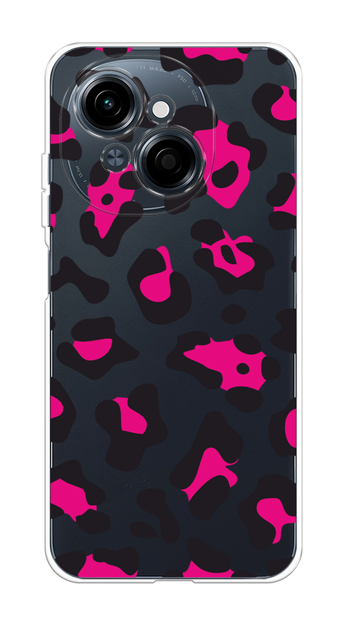 

Чехол на Tecno Spark Go 1/Pop 9 "Pink cow spots", Черный;розовый, 309450-1