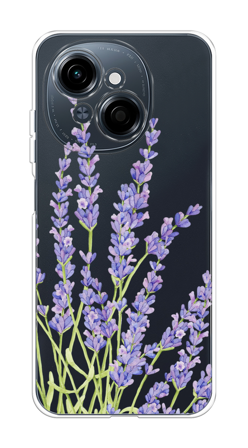 

Чехол на Tecno Spark Go 1/Pop 9 "Лавандовые стебли", Фиолетовый;зеленый, 309450-1
