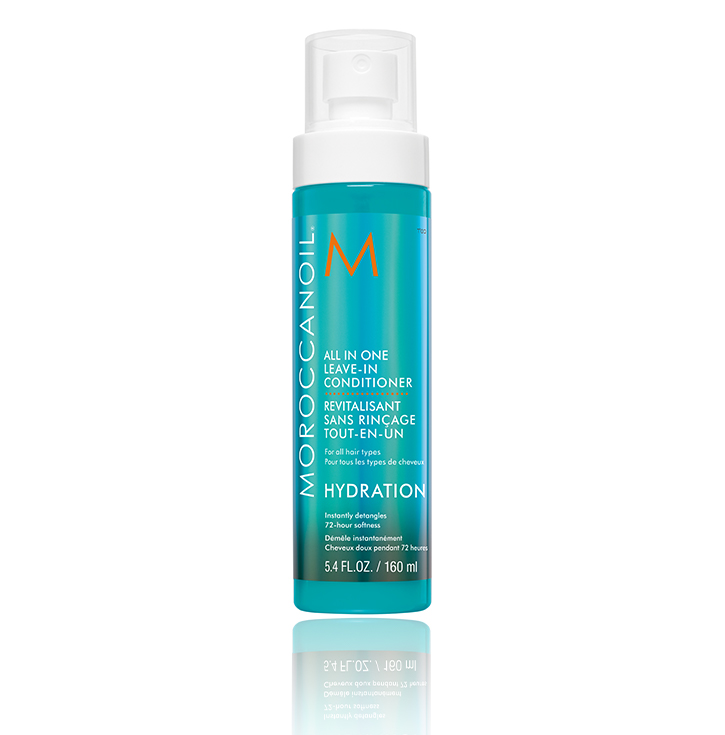 Несмываемый спрей-кондиционер Moroccanoil Всё в одном All in one leave-in 160 мл набор moroccanoil stocking stuffer 2023 light парфюмированный мист 30 мл и масло 15 мл