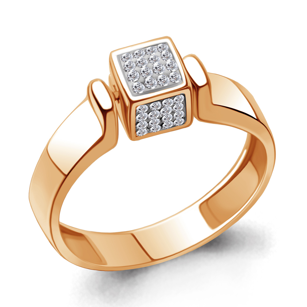 

Кольцо из серебра со стеклом р. 18 Aquamarine 66680_925_з, 66680_925_з