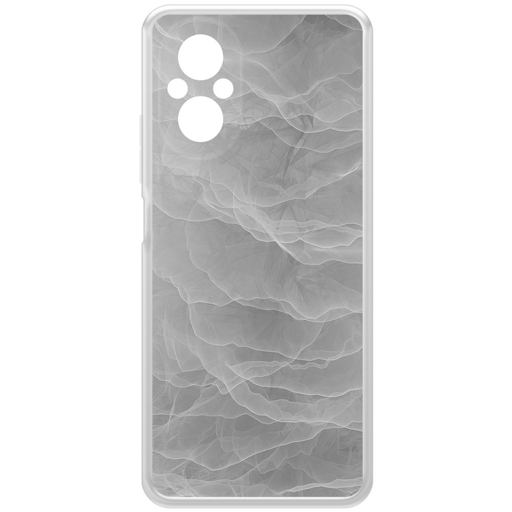

Чехол-накладка Krutoff Clear Case Абстракт туман для Realme C67, Прозрачный