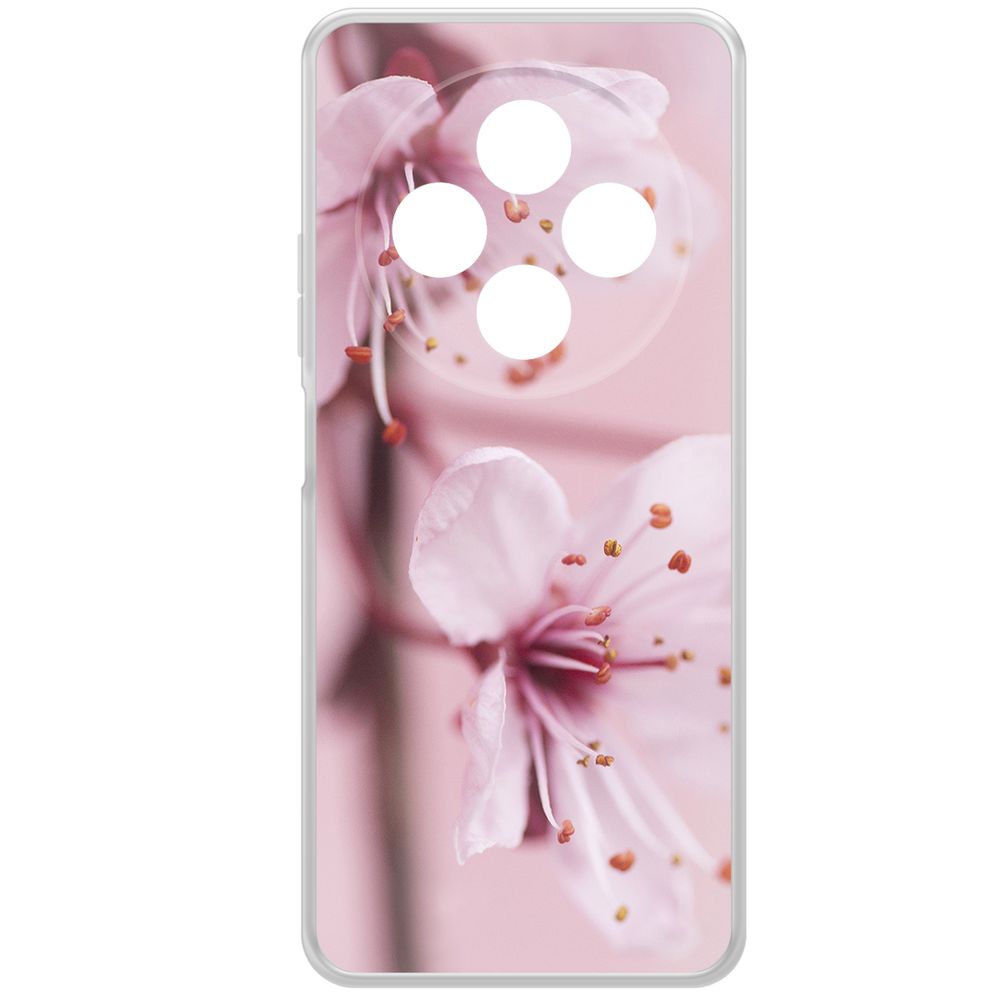 

Чехол-накладка Krutoff Clear Case Весна для Xiaomi Redmi 14C/Poco C75, Прозрачный