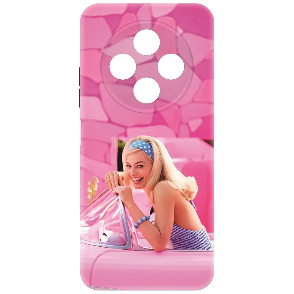 

Чехол-накладка Krutoff Soft Case Барби в розовом для TECNO Spark 30С черный