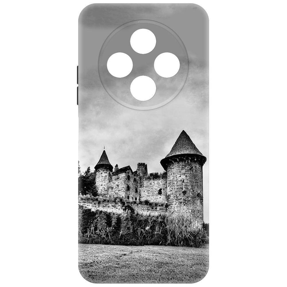 

Чехол-накладка Krutoff Soft Case Старый замок для TECNO Spark 30С черный