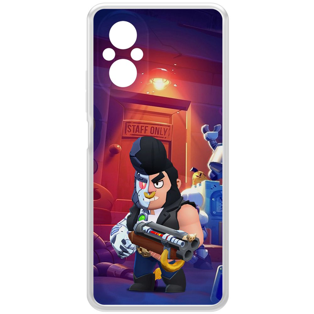 

Чехол-накладка Krutoff Clear Case Brawl Stars-Б-800 для Realme C67, Прозрачный