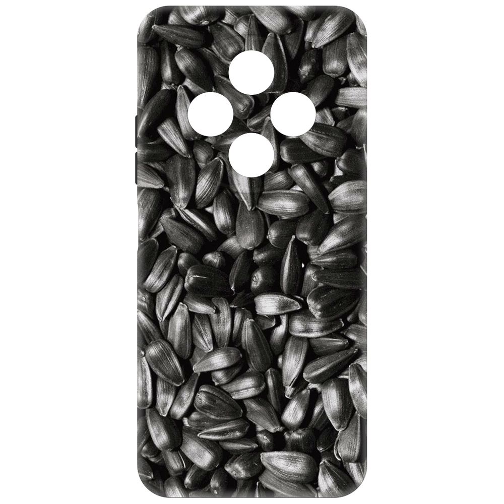 

Чехол-накладка Krutoff Soft Case Семечки для TECNO Spark 30С черный