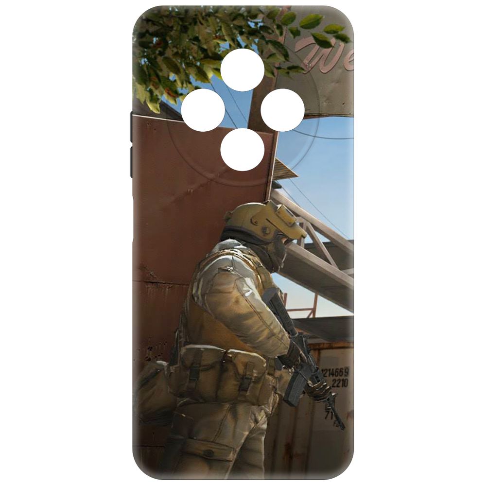 

Чехол-накладка Krutoff Soft Case Cтандофф 2 (Standoff 2) - Rust для TECNO Spark 30С черный