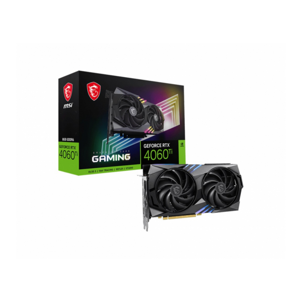 

Видеокарта MSI NVIDIA GeForce RTX 4060 Ti GAMING, GeForce RTX 4060 Ti GAMING