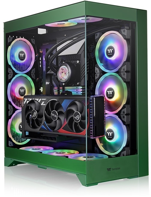 

Корпус компьютерный Thermaltake CTE E660MX (CA-1Y3-00MCWN-01) зеленый, CTE E660MX