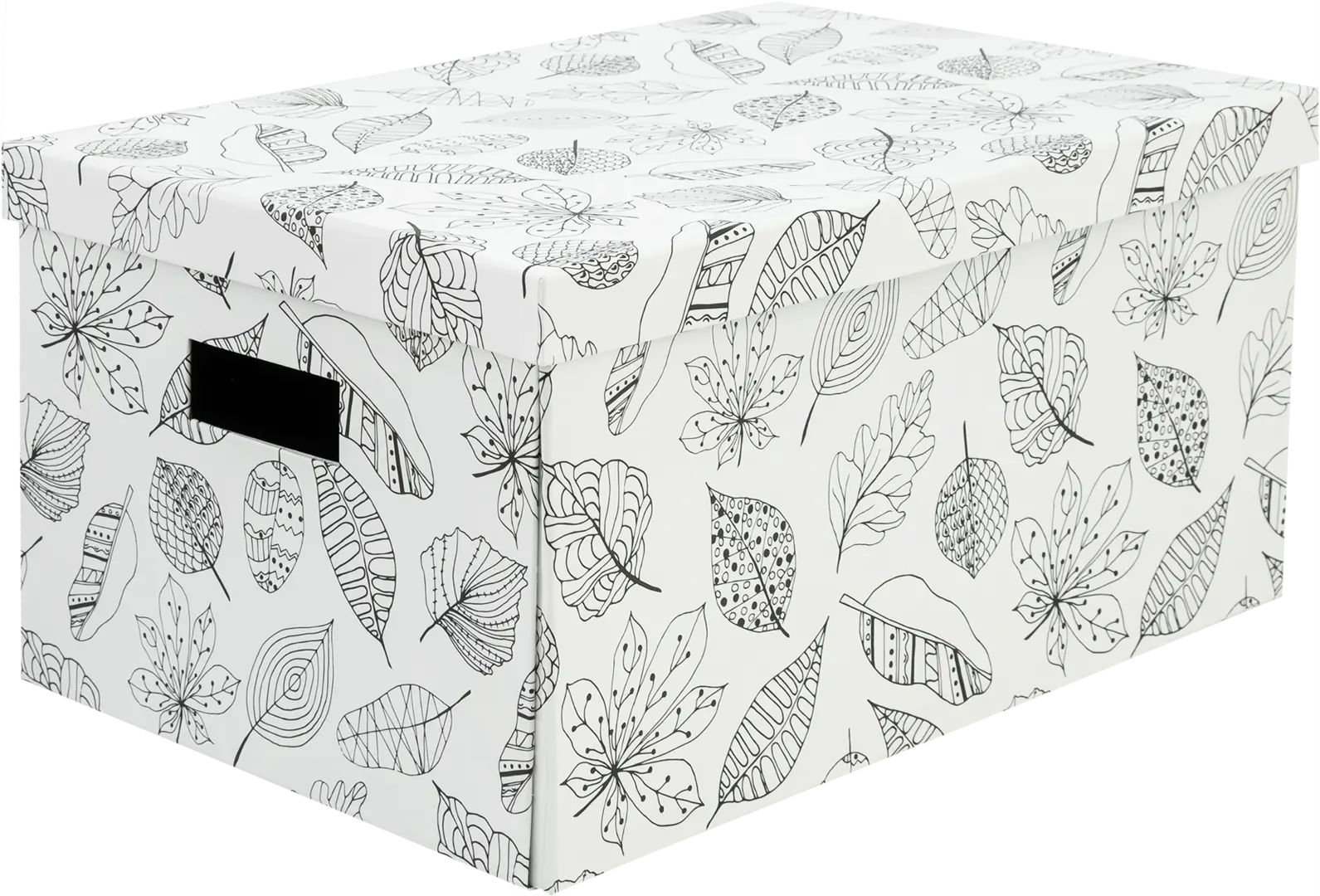 

Коробка складная 40x28x20 см картон цвет белый