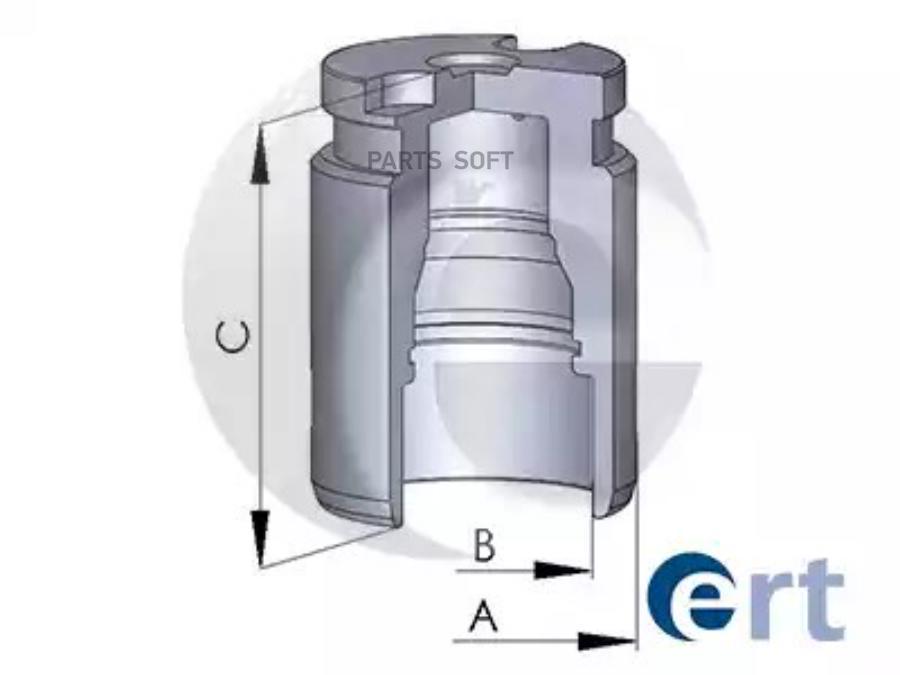 

Поршень тормозного суппорта Ert для Hyundai/Nissan d34 h46.8 150400-C