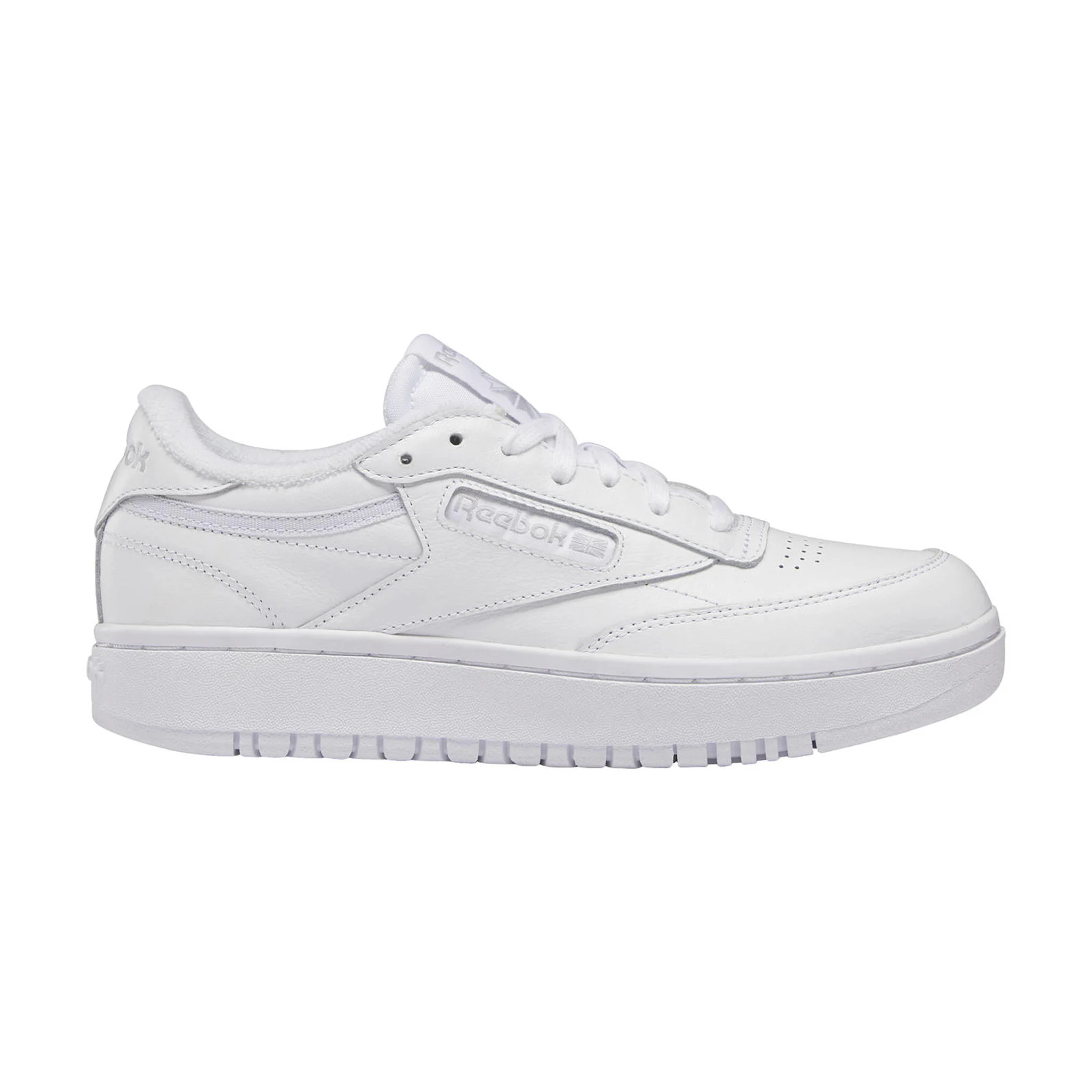 

Кеды женские Reebok Club C Double GW0854WHT белые 35 EU, Белый, Club C Double