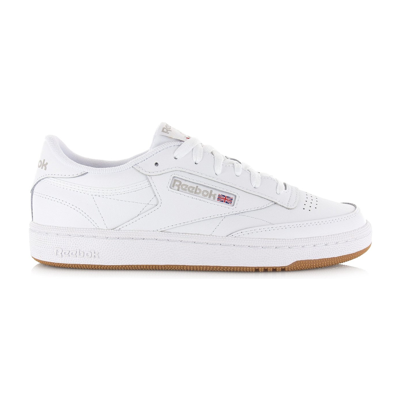 

Кеды женские Reebok Club C 85 BS7686WHT белые 3.5 UK, Белый, Club C 85