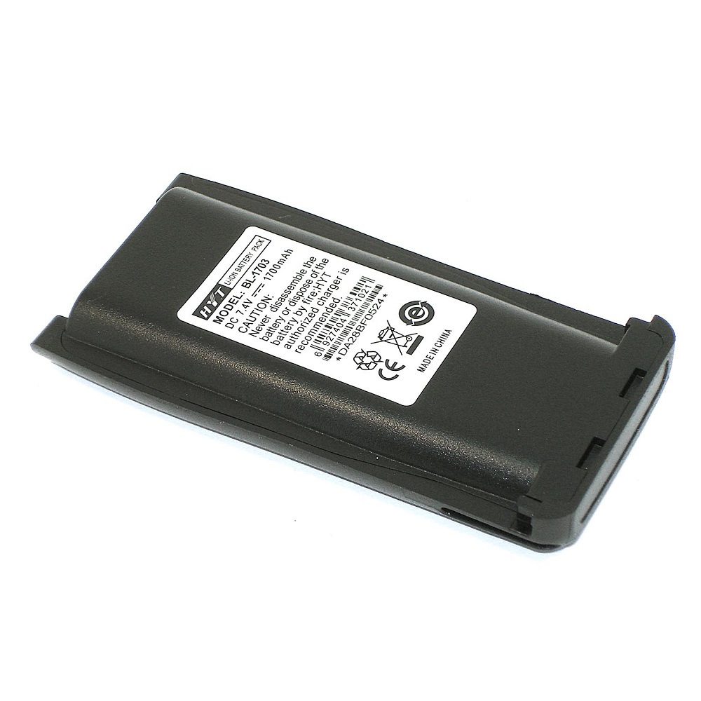 фото Аккумулятор для hytera hyt tc-700, tc-780 (bl1703) 1700mah, 7.4v li-ion oem