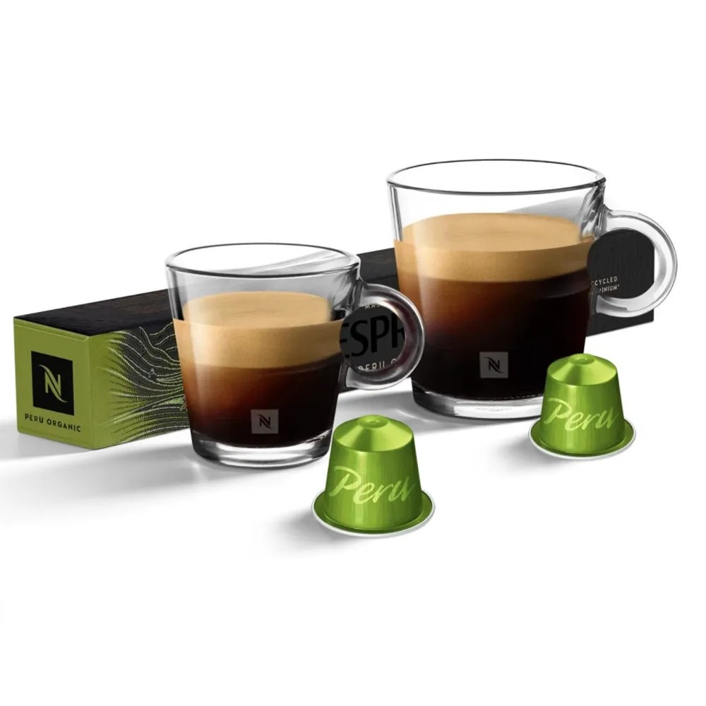 

Кофе в капсулах Nespresso Peru Organic, 10 шт х 10 капсул, Nespresso Original