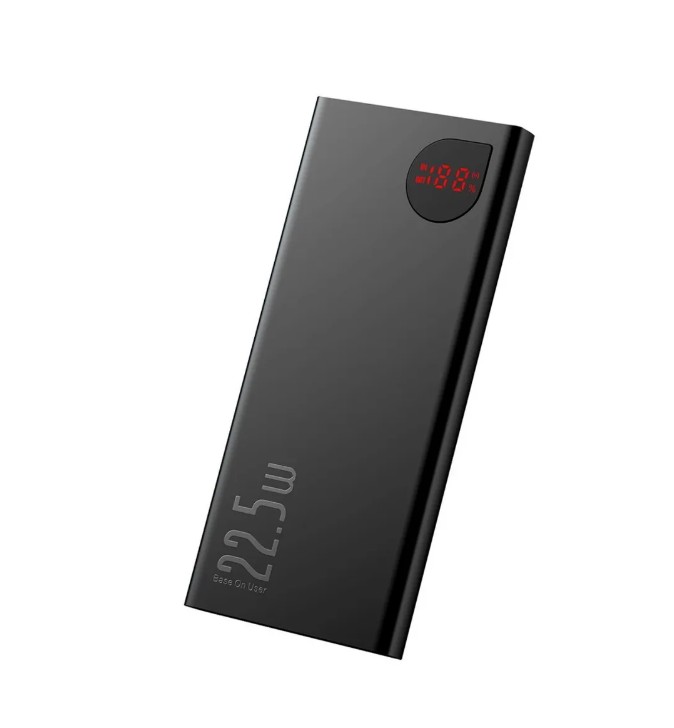 

Внешний аккумулятор Baseus 20000 Mah 22,5W черный PPAD07010 (IS004055), Внешний аккумулятор Baseus 20000 Mah 22,5W Adaman Metal Digital Display Overseas Ed черный PPAD07010 (IS004055)