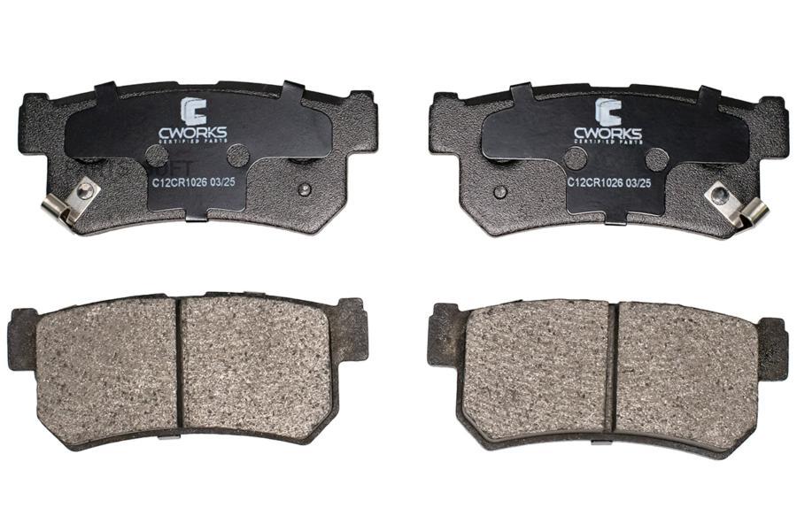 

Тормозные колодки CWORKS задние Low Metallic c12cr1026