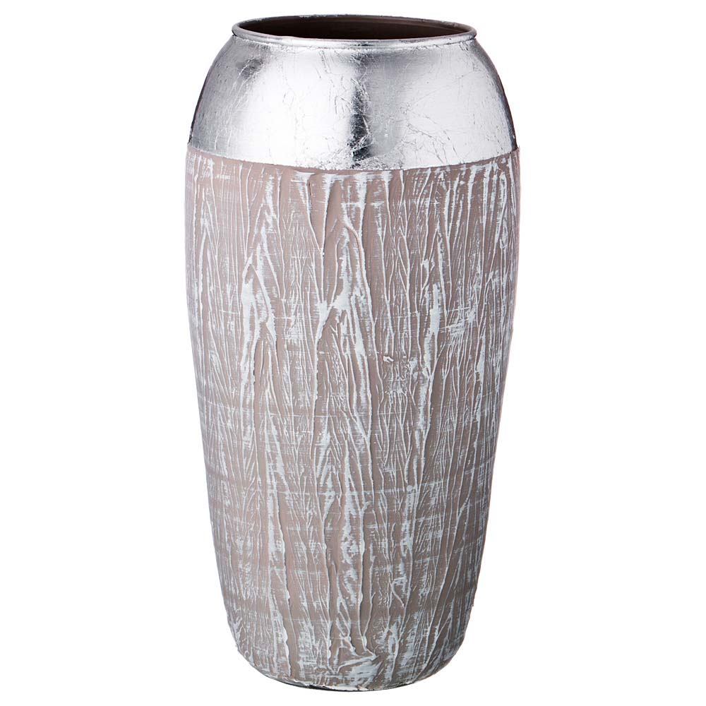 фото Lefard ваза fidelis gemma silver высота 26см