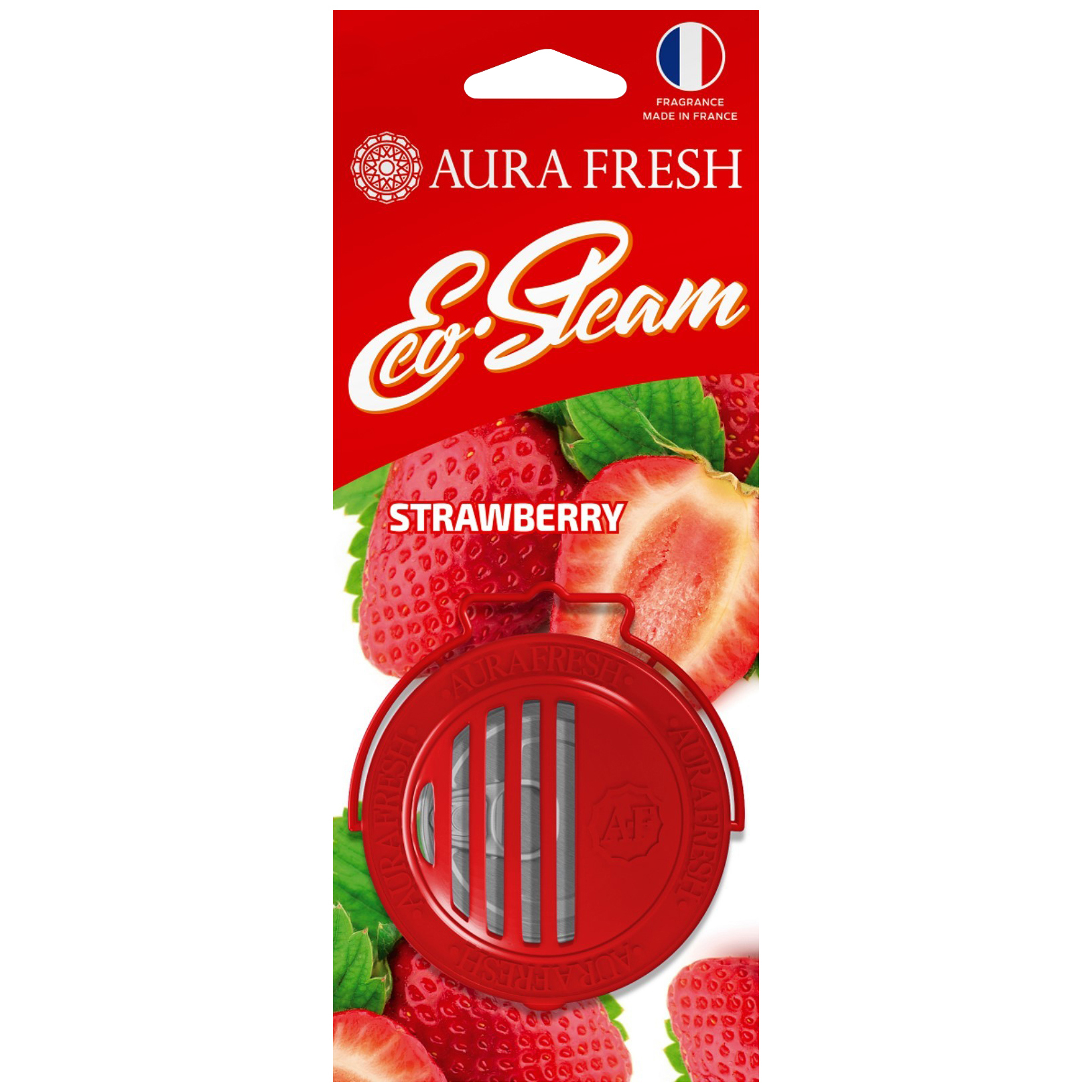 Ароматизатор в машину aura fresh 23041 strawberry