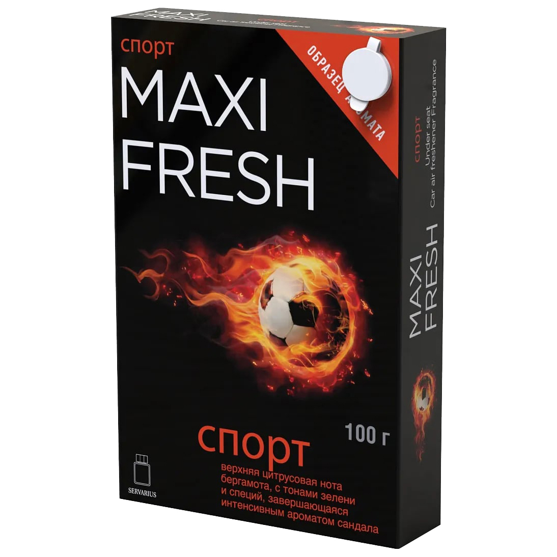 фото Ароматизатор под сиденье гелевый (спорт) 100г maxi fresh