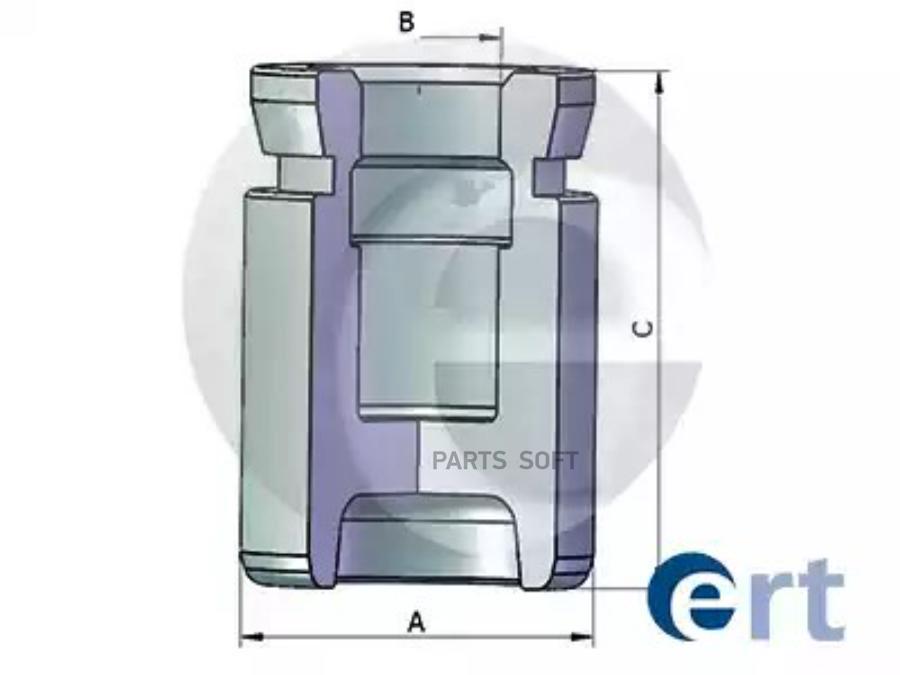 

ERT 151452-C Поршень тормозного суппорта D= 40mm LEXUS RX MCU15 2000-03 1шт
