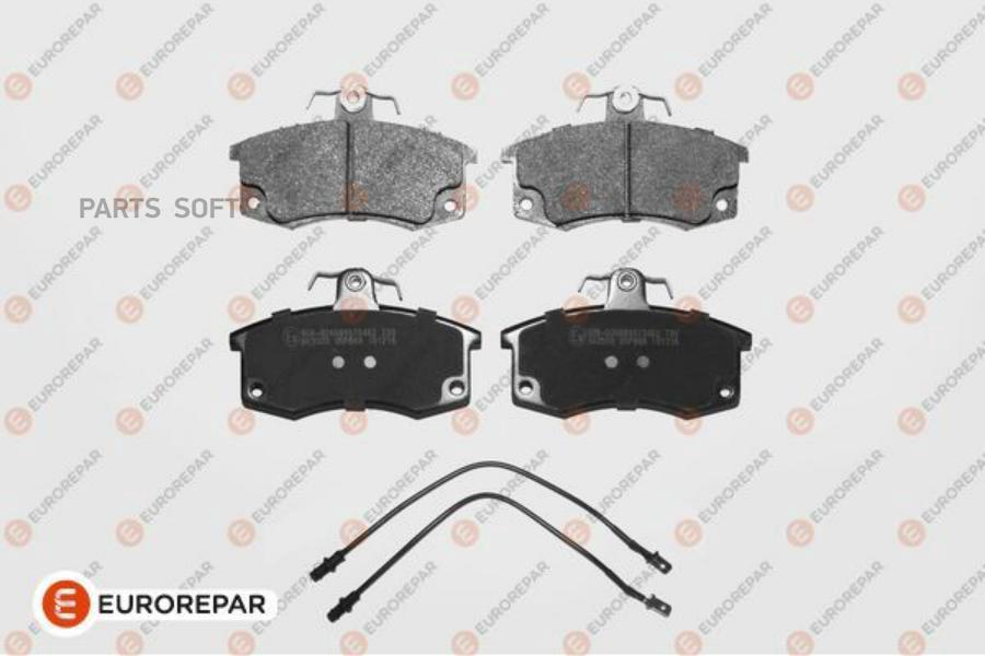 

Колодки тормозные дисковые LADA 110 (2110) 1.5 95 , front 1шт EUROREPAR 1639376480