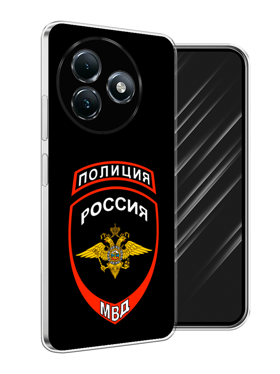 

Чехол Awog на Itel S24 "Полиция шеврон", Черный;красный;белый, 3202050-1