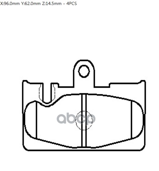 

Тормозные колодки HSB дисковые для Toyota Celsior 2000-/Lexus LS430 2001- HP5094