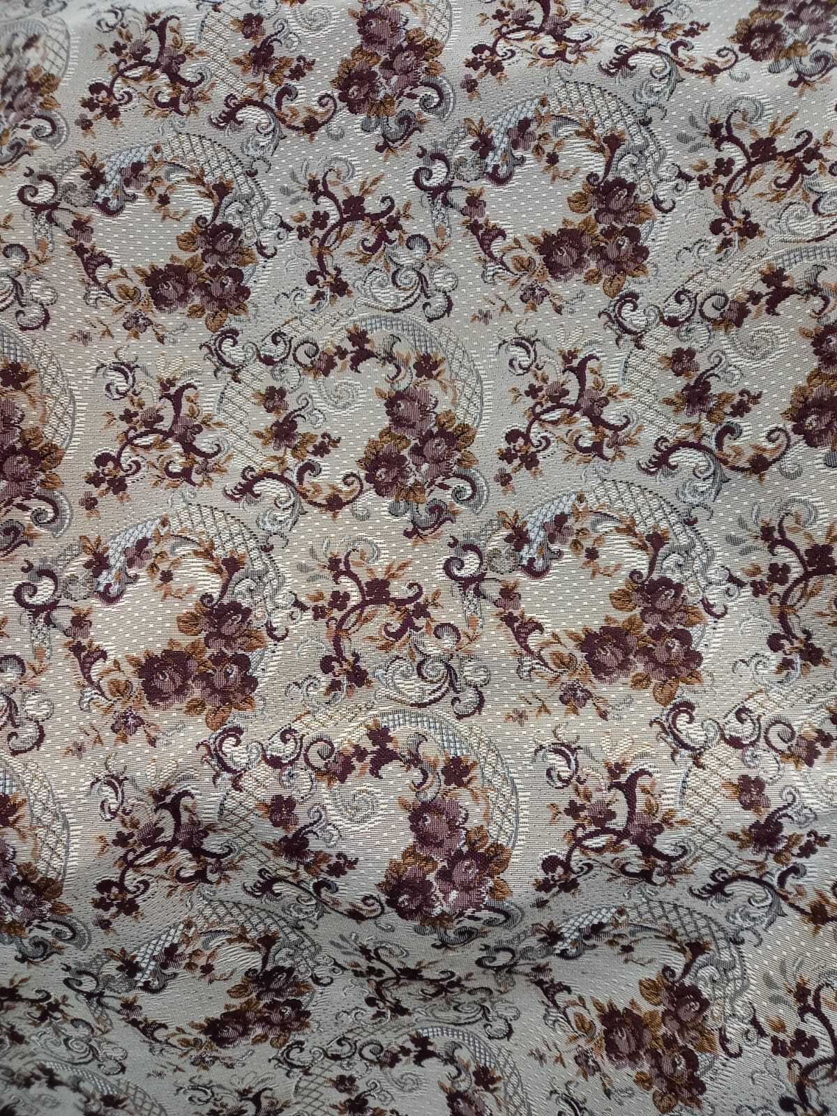 

Ткань габардин МТОК Корзиночки на белом, мебельная, 100x160 см, 45