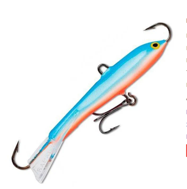 фото Балансир rapala jigging rap 02bsr, 2см, 4 г