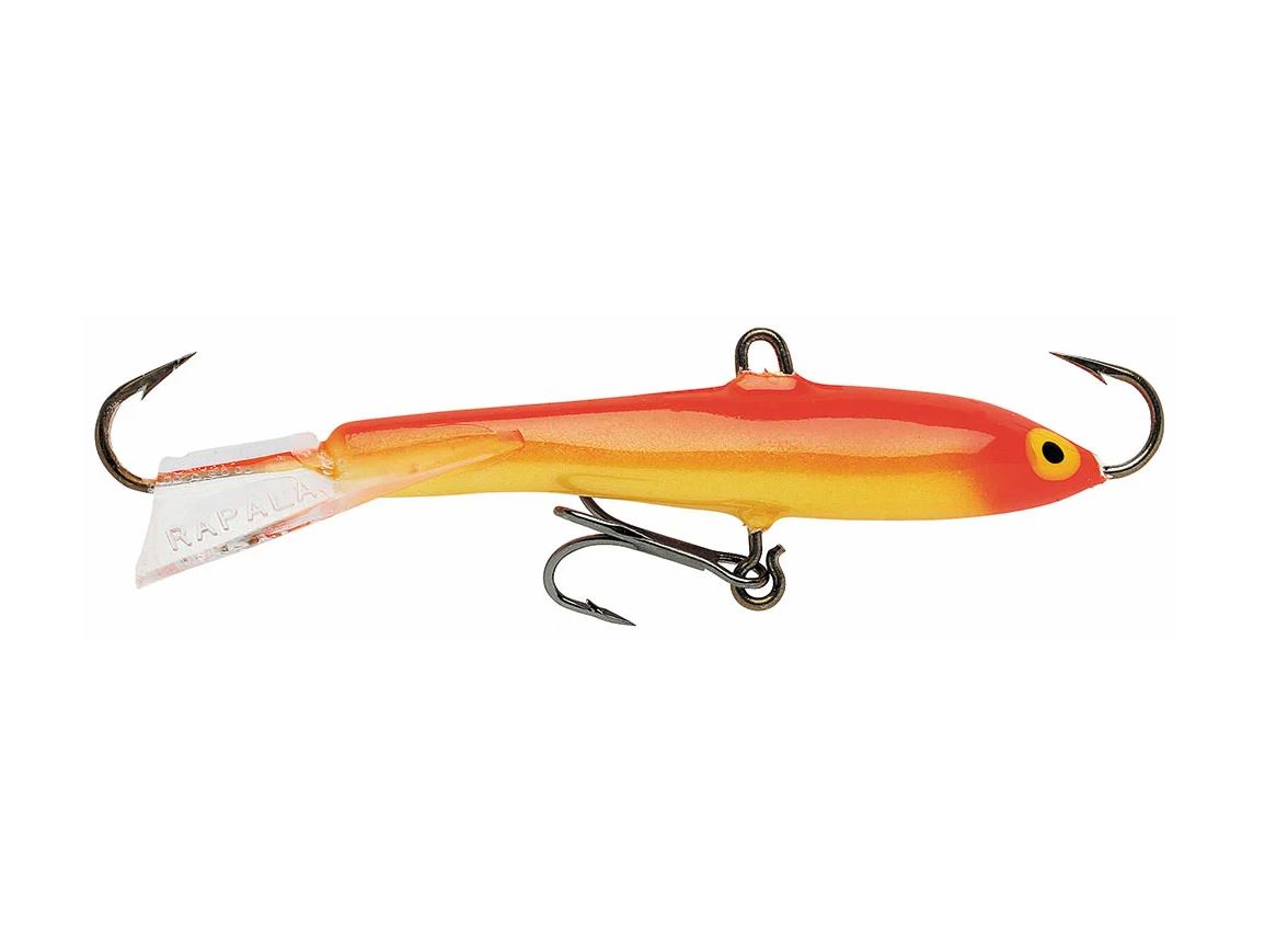 

Балансир Rapala Jigging Rap 02GFR, 2см, 4 г, Желтый;оранжевый, Jigging Rap