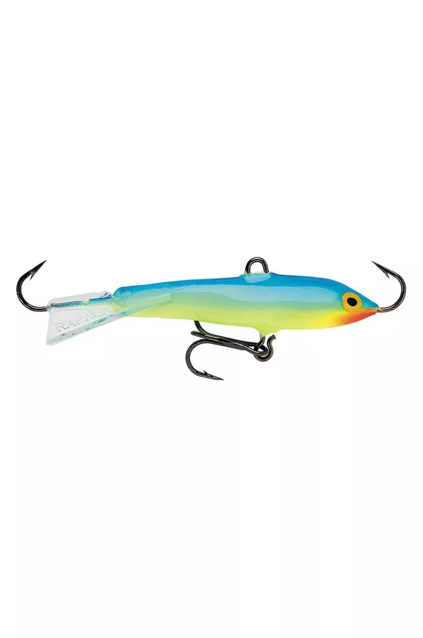 

Балансир Rapala Jigging Rap 02PRT, 2см, 4 г, Голубой;желтый, Jigging Rap