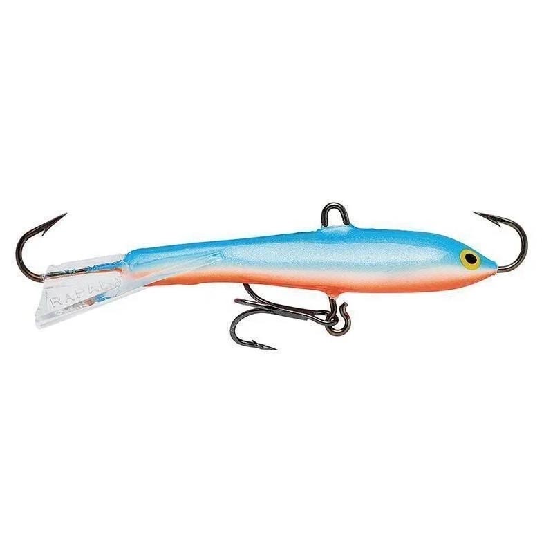 

Балансир Rapala Jigging Rap 03BSR, 3см, 6 г, Белый;голубой;оранжевый, Jigging Rap