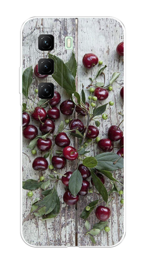

Чехол на Infinix Hot 50 4G "Вишня", Бордовый;зеленый;серый, 3106550-1