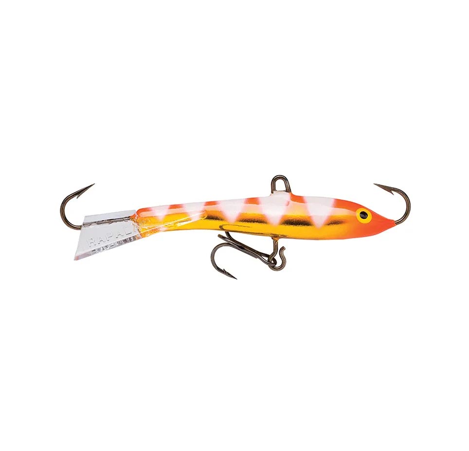 

Балансир Rapala Jigging Rap 03GZFR, 3см, 6 г, Белый;желтый;оранжевый, Jigging Rap