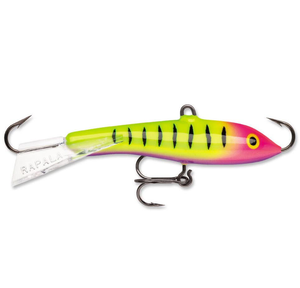 

Балансир Rapala Jigging Rap 03HSP, 3см, 6 г, Желтый;розовый, Jigging Rap