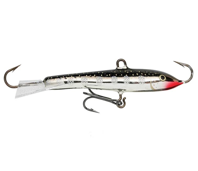 

Балансир Rapala Jigging Rap 03MS, 3см, 6 г, Серебристый;черный, Jigging Rap