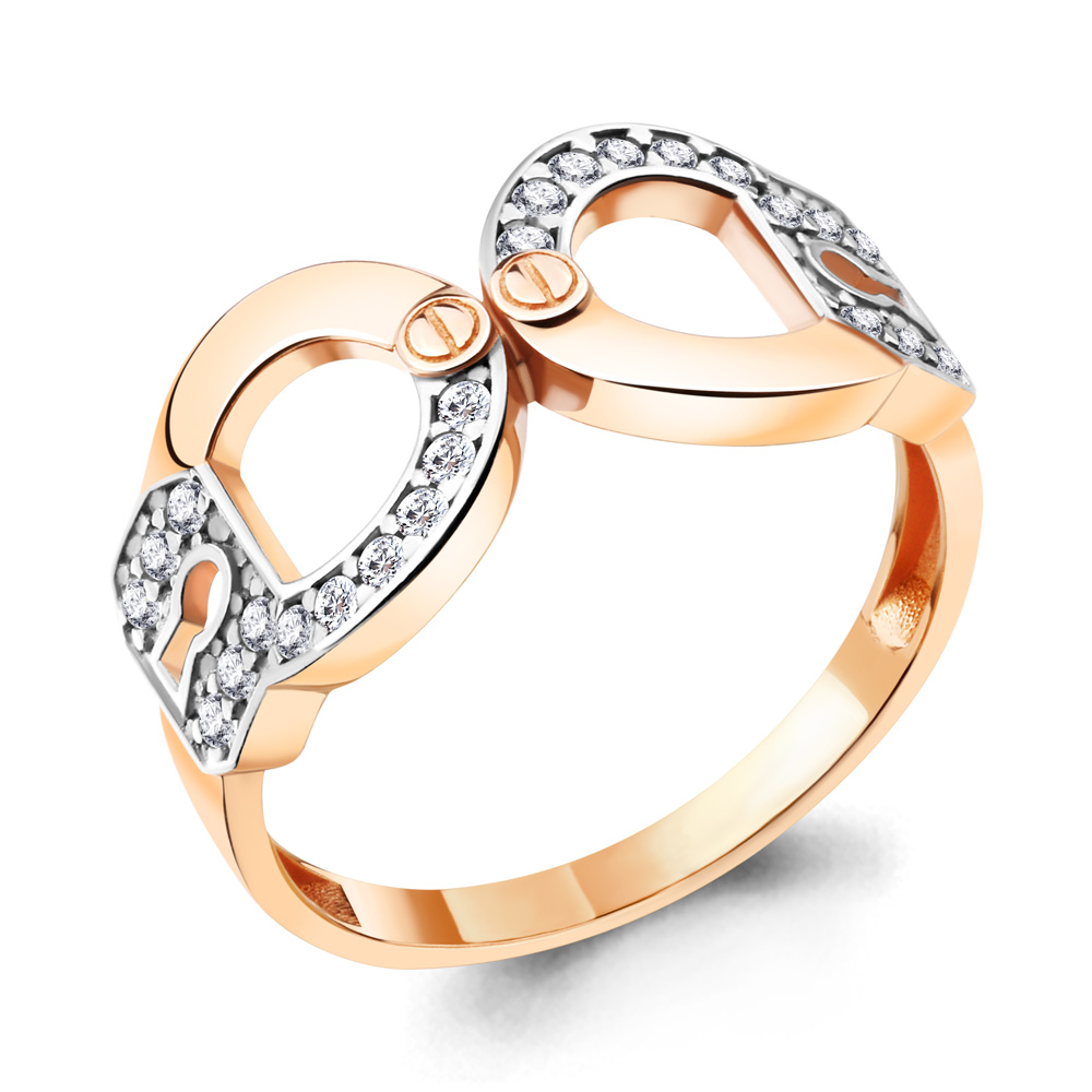 

Кольцо из серебра с фианитом р. , Aquamarine 67122А_925_з, 67122А_925_з