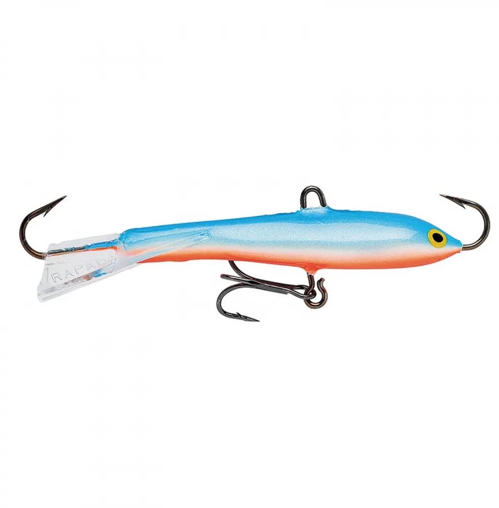 

Балансир Rapala Jigging Rap 05BSR, 5см, 9 г, Белый;голубой;оранжевый, Jigging Rap