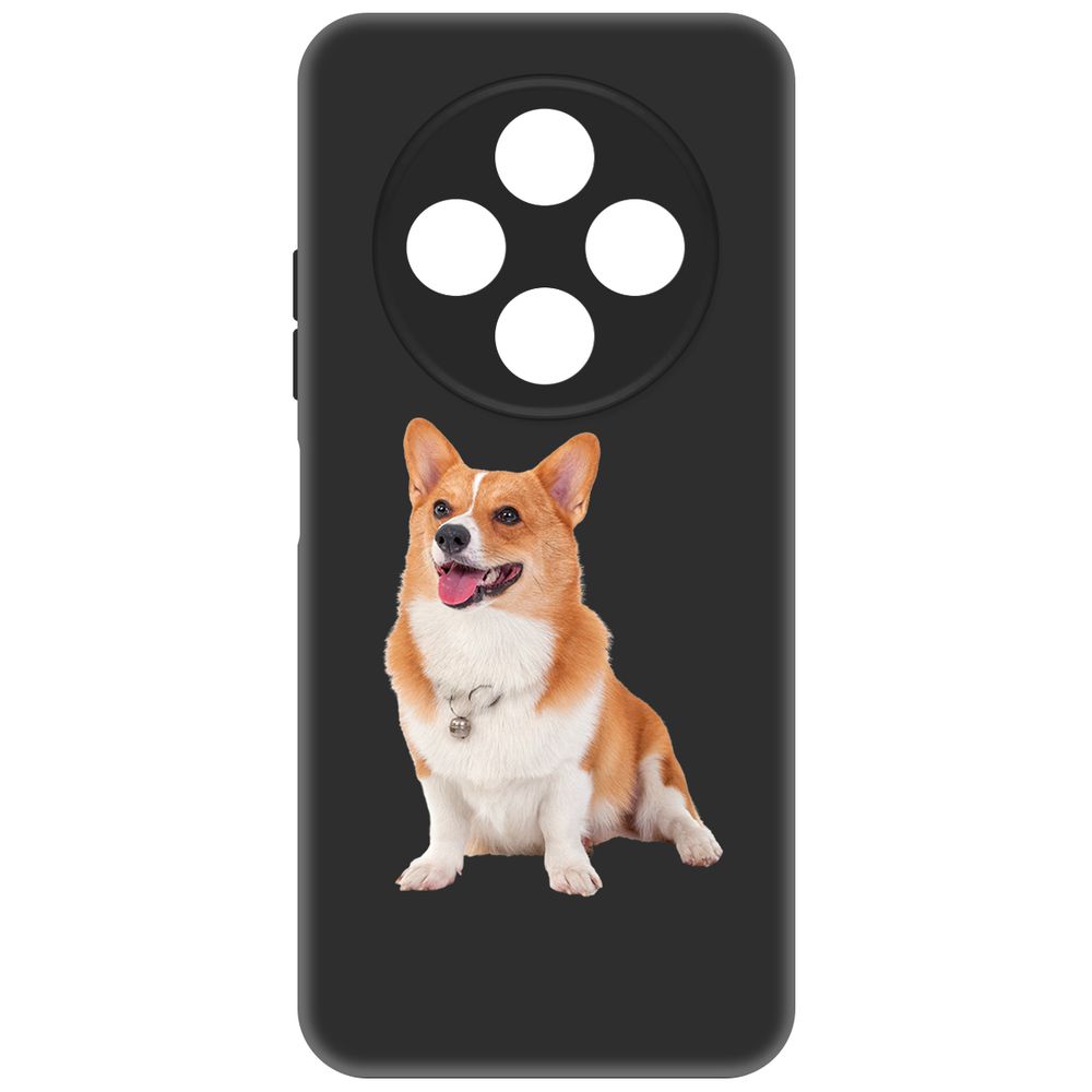 

Чехол-накладка Krutoff Soft Case Корги для TECNO Spark 30С черный